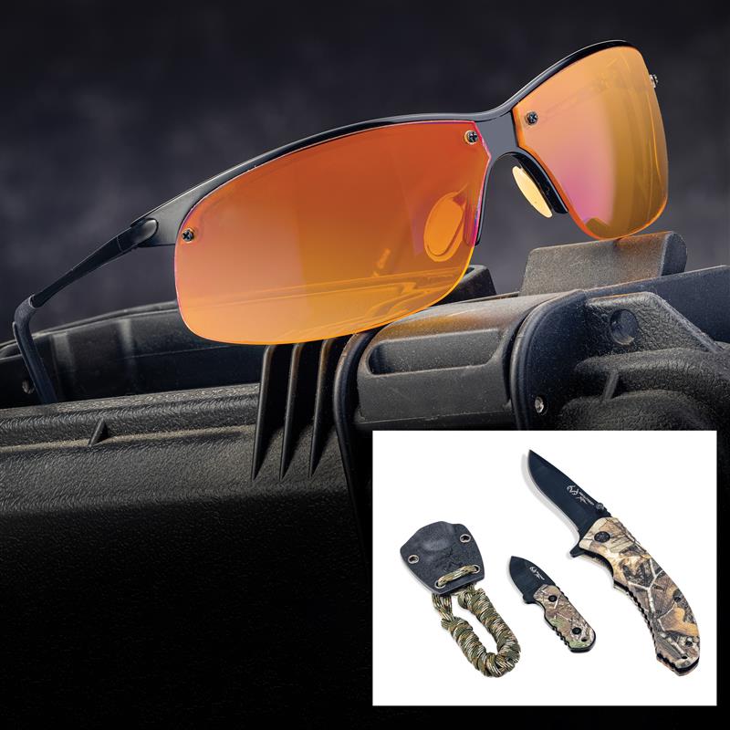 The Sharps Shooting Glasses with FREE Survival Set